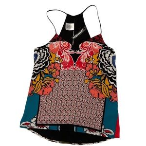 Express Barcelona Handkerchief Reversible Cami Tank Top, XS NWT